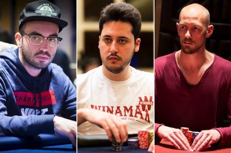 Bryn Kenney (left), Adrian Mateos (center), Stephen Chidwick (right)